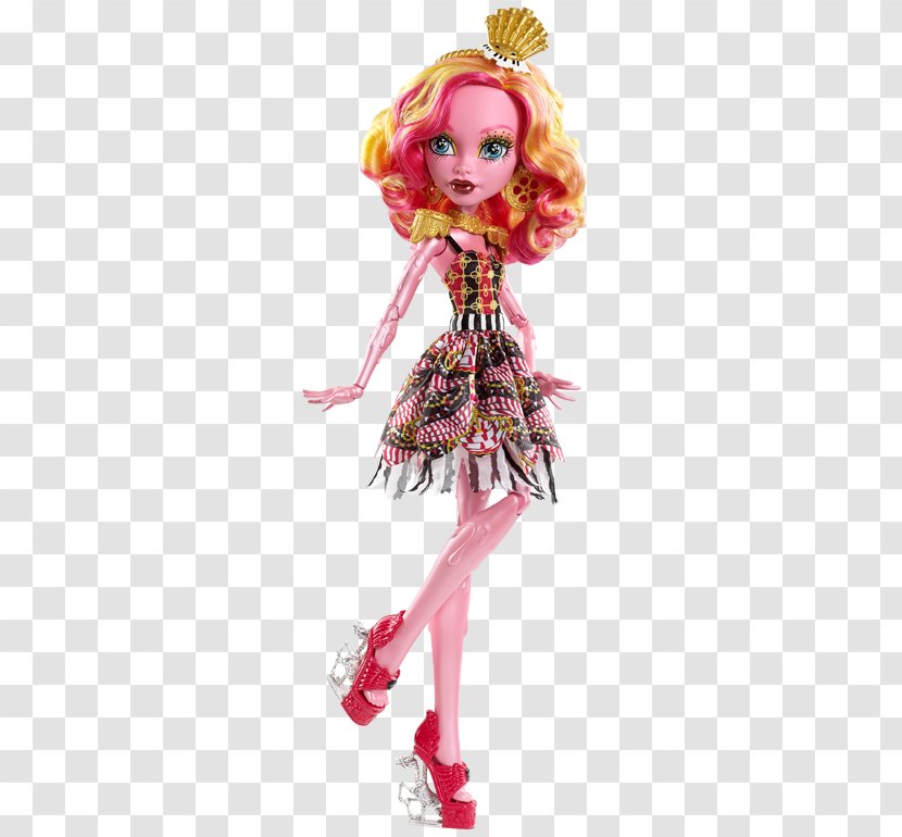 Monster High Freak Du Chic Gooliope Jellington Doll Toy Amazon.com - Barbie - Lucky Transparent PNG