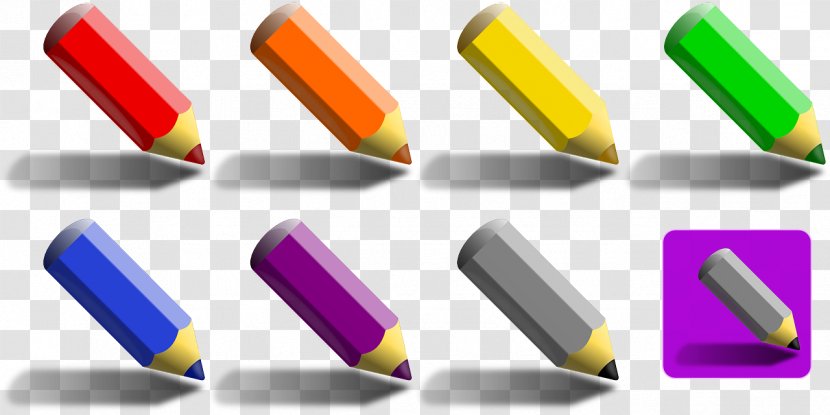 Clip Art Colored Pencil Openclipart Drawing Transparent PNG