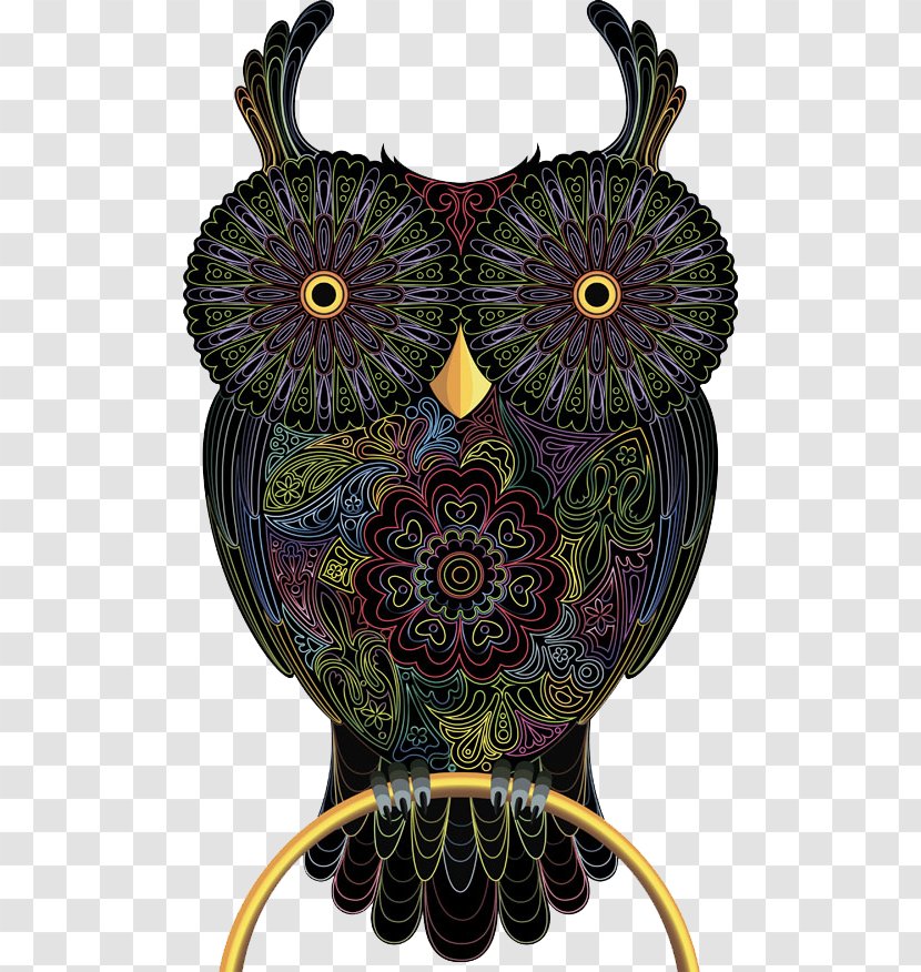 Owl Sleeve Tattoo - Designer Transparent PNG