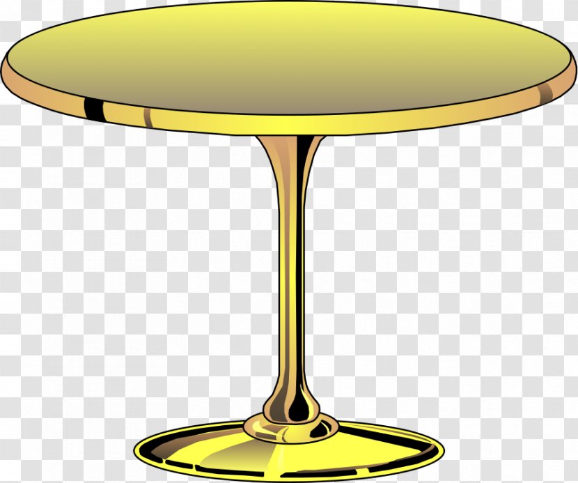 Round Table Matbord Clip Art - Free Content - Furniture Cliparts Transparent PNG