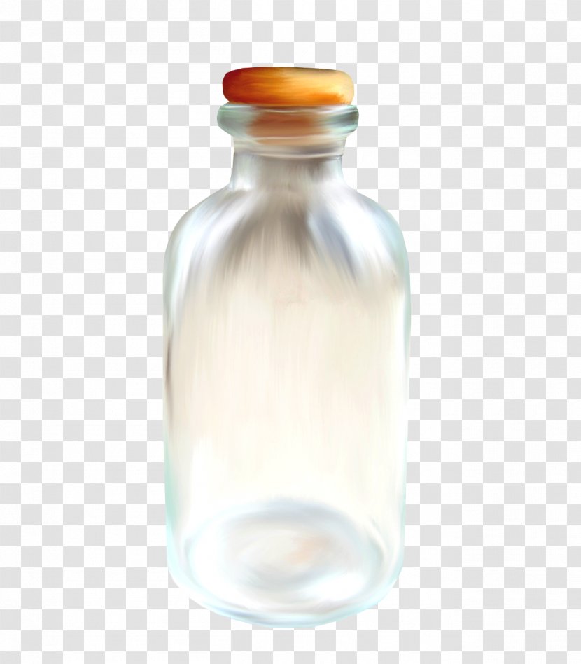 Glass Bottle - Liquid - Beautiful Transparent PNG