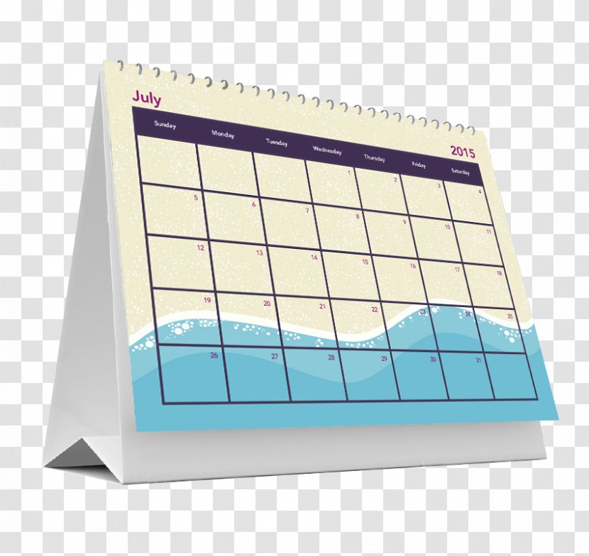 Calendar - Office Supplies - Purple Transparent PNG