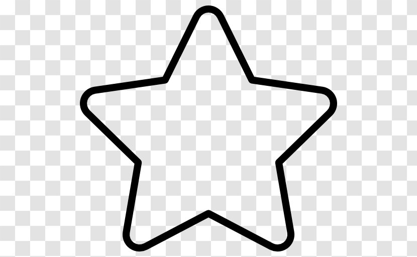 Five-pointed Star Shape - Area Transparent PNG