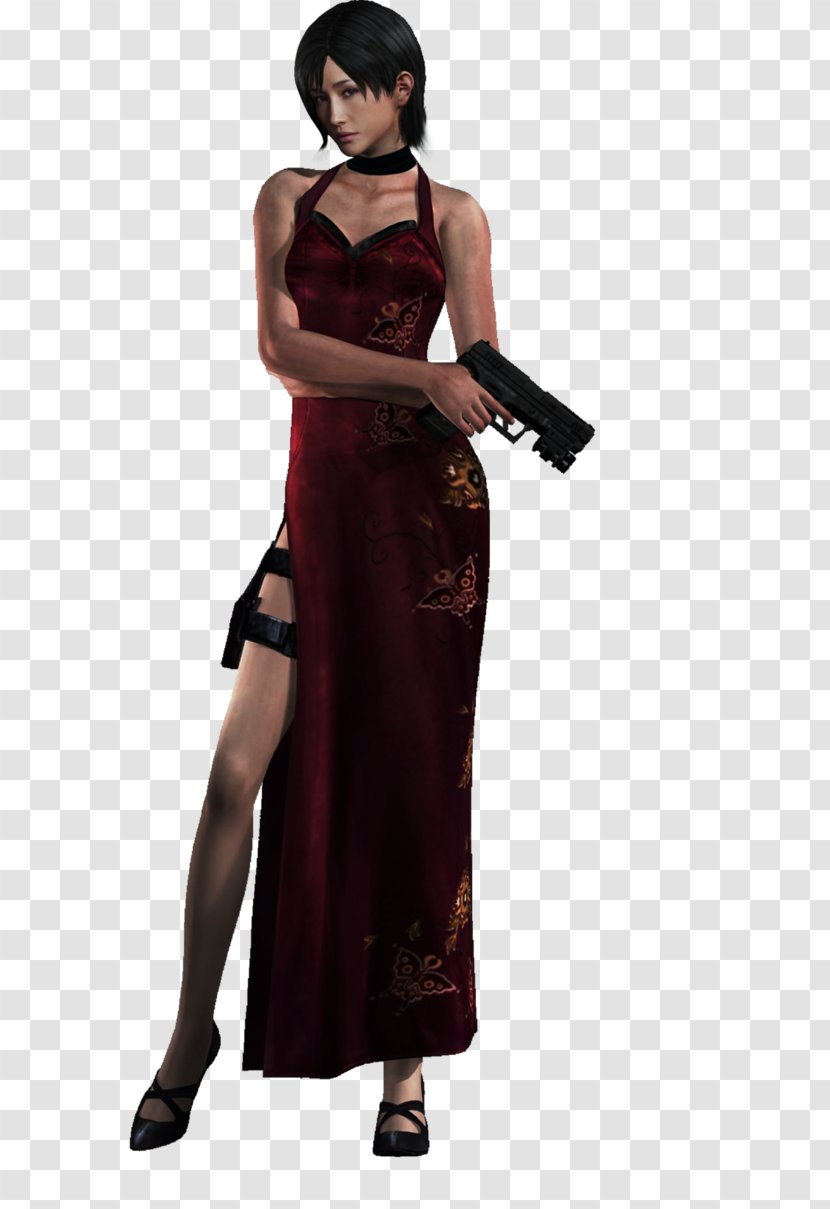Resident Evil 4 Ada Wong Evil: The Umbrella Chronicles Jill Valentine 6 - Silhouette Transparent PNG