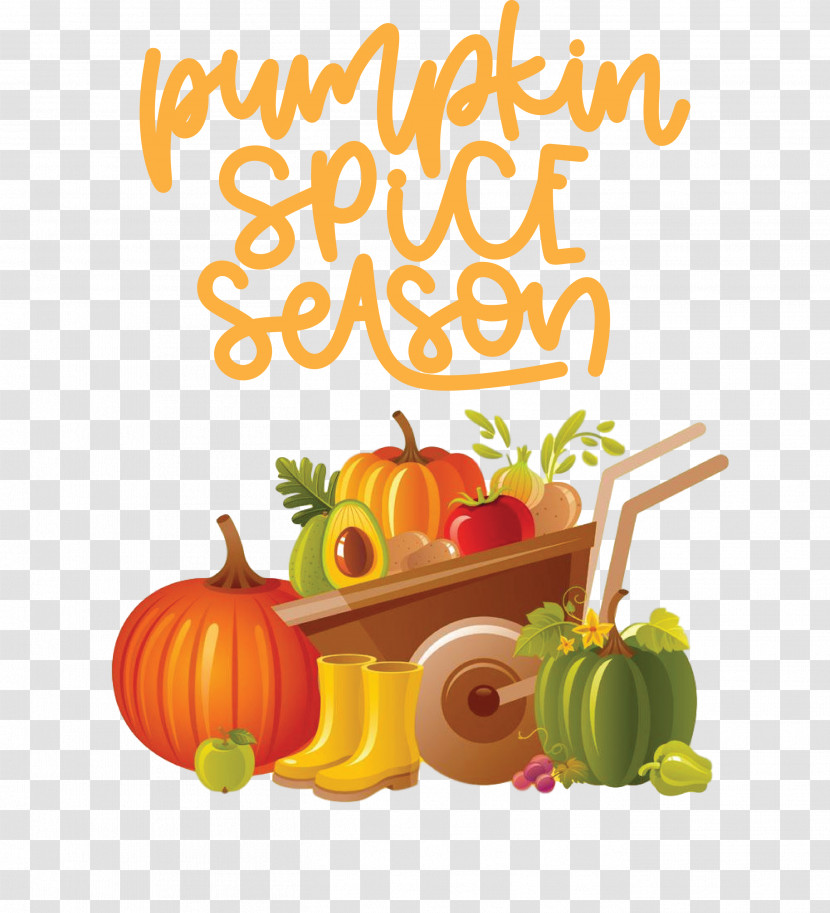 Autumn Pumpkin Spice Season Pumpkin Transparent PNG