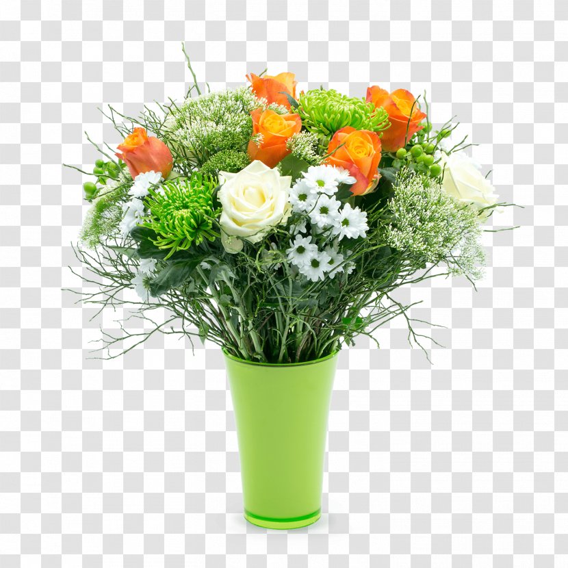 Floral Design Cut Flowers Flower Bouquet Flowerpot - Vase Transparent PNG