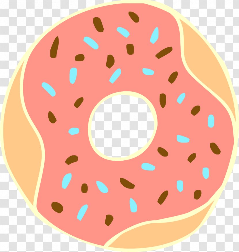 Dunkin' Donuts Coffee And Doughnuts Jelly Doughnut Clip Art - Chocolate - Cliparts Transparent PNG