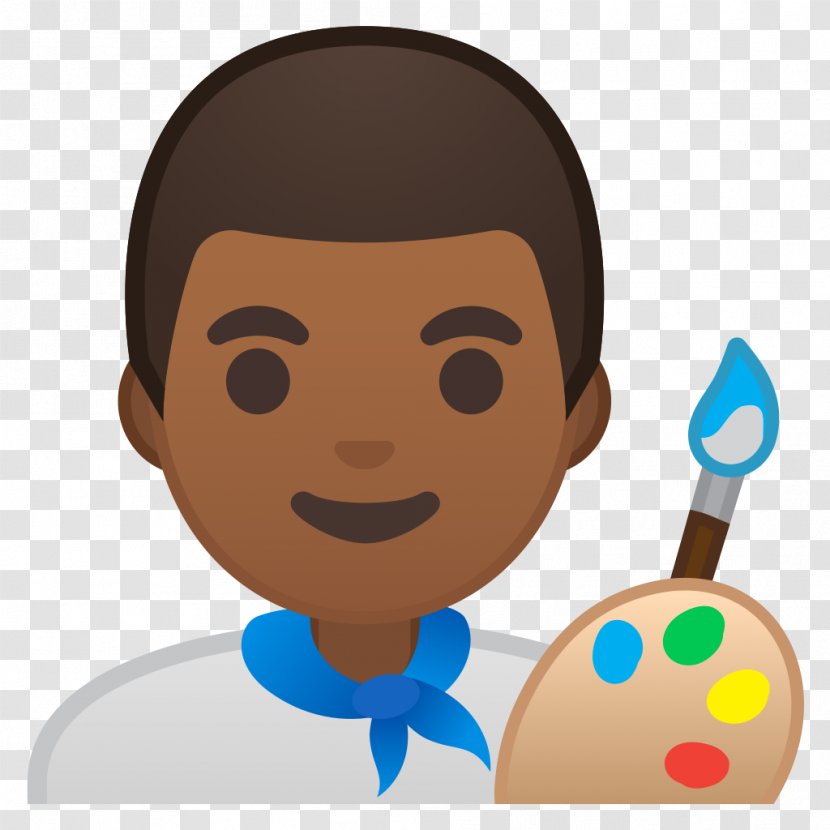 Emojipedia Artist Human Skin Color - Emoji Transparent PNG