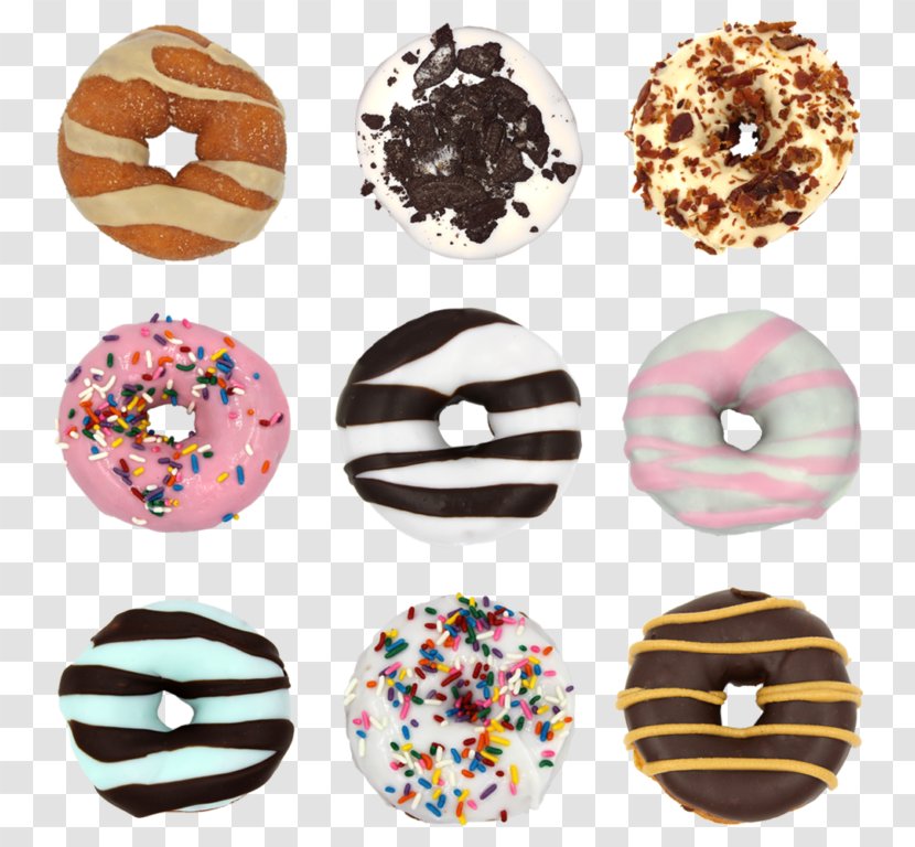 Factory Donuts Frosting & Icing Confectionery Chocolate - Mino Doughnut Transparent PNG