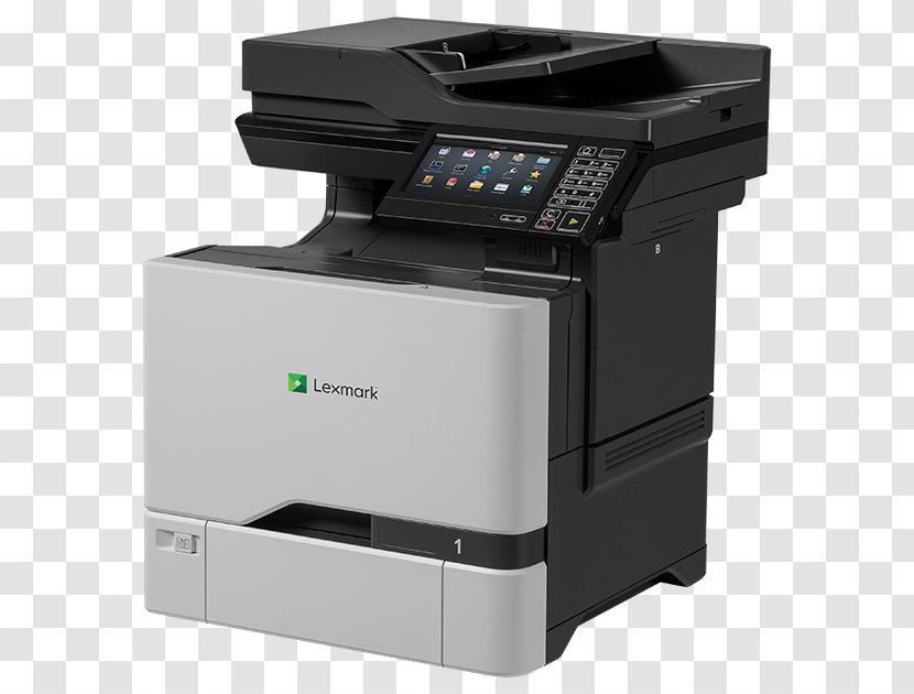Multi-function Printer Lexmark CX725de Color Laser Mfp 40C9500 Cx725de Colour A4 47/47 Ppm 4in1 Solutions Capable Transparent PNG