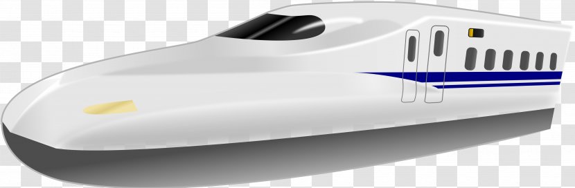 Rail Transport Train Shinkansen Clip Art - Highspeed - Bullet Transparent PNG