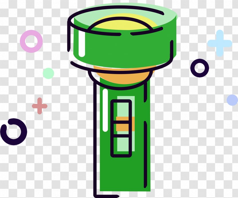 Green Background - Drawing - Flashlight Transparent PNG