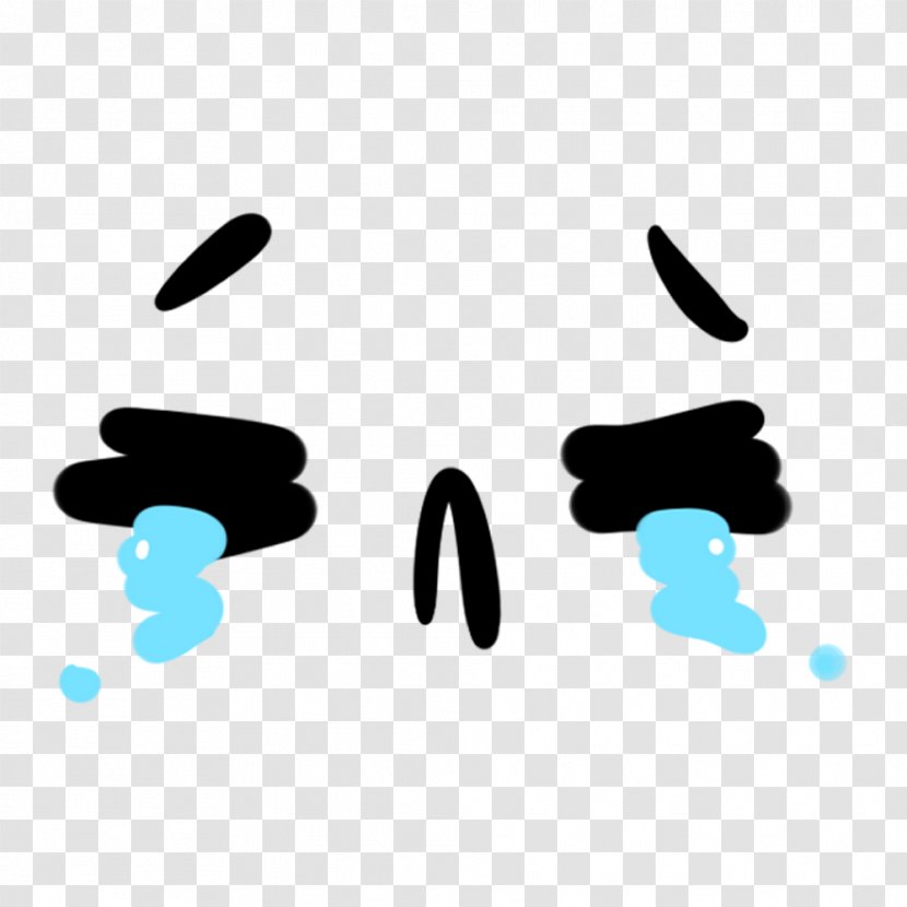 Eye Crying Tears Computer File - Blue - Eyes Free To Pull The Material Transparent PNG