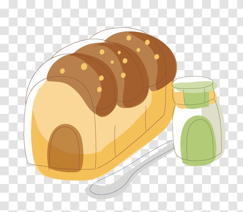 Hamburger Jam Sandwich Bread Illustration - Fruit - Chocolate Hamburg Transparent PNG