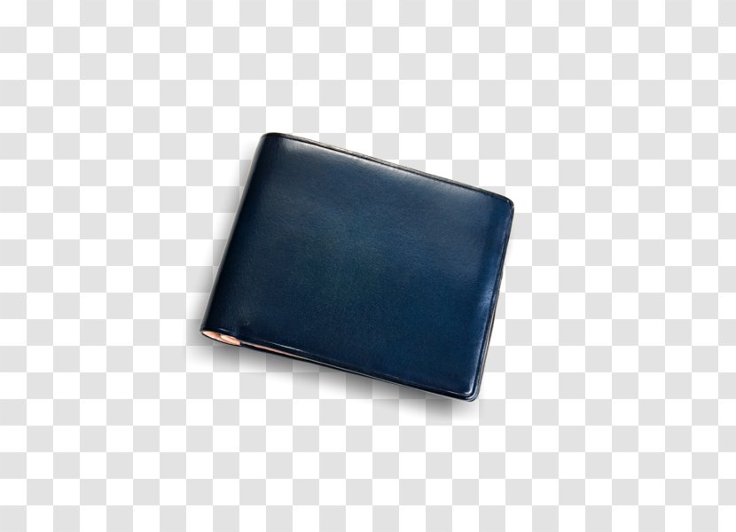 Cobalt Blue Wallet - Leather Transparent PNG