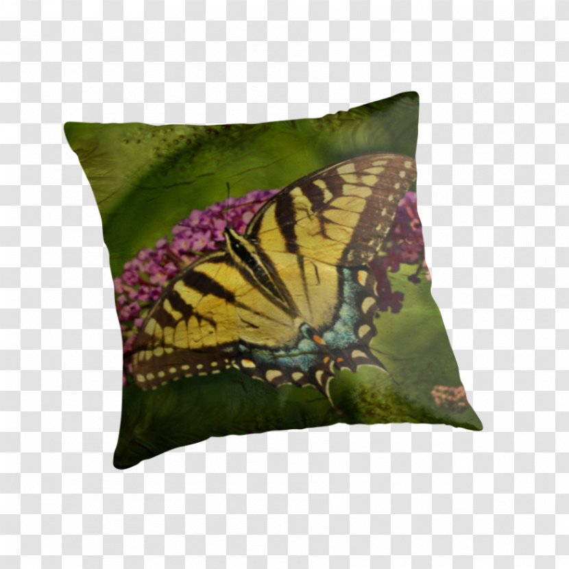 Monarch Butterfly Throw Pillows Cushion - Nymphalidae Transparent PNG