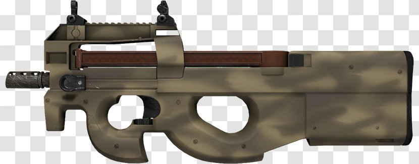 Counter-Strike: Global Offensive Trigger FN P90 Steam Weapon - Tree Transparent PNG