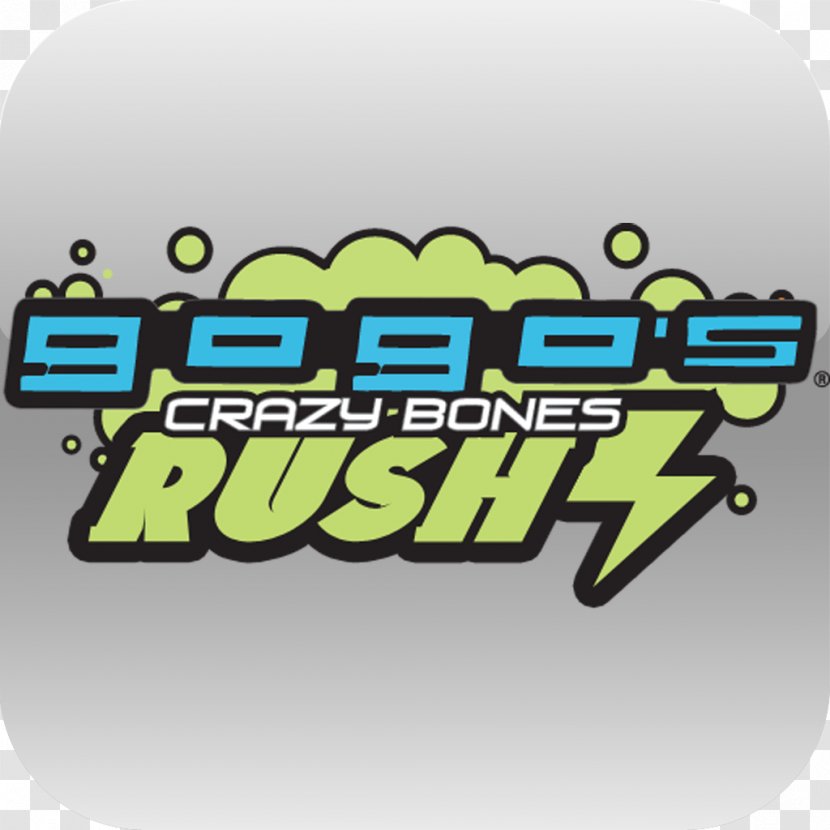 Gogo's Crazy Bones Logo Brand - Gold - Green Transparent PNG