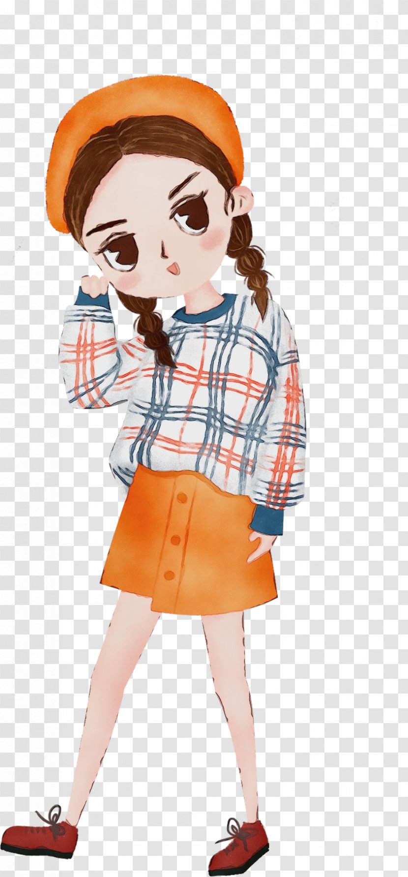 Cartoon Fashion Illustration Clip Art Transparent PNG