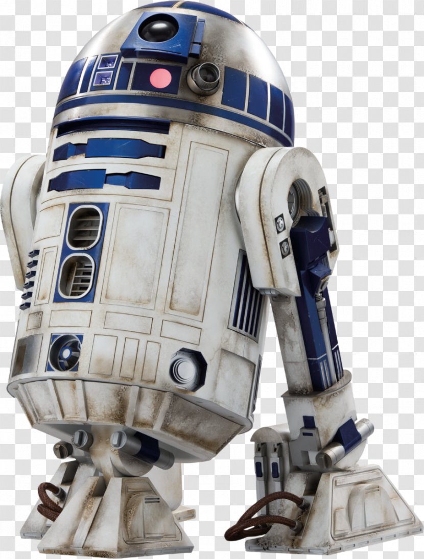 R2-D2 C-3PO Leia Organa Han Solo Luke Skywalker - Figurine - Robots Transparent PNG