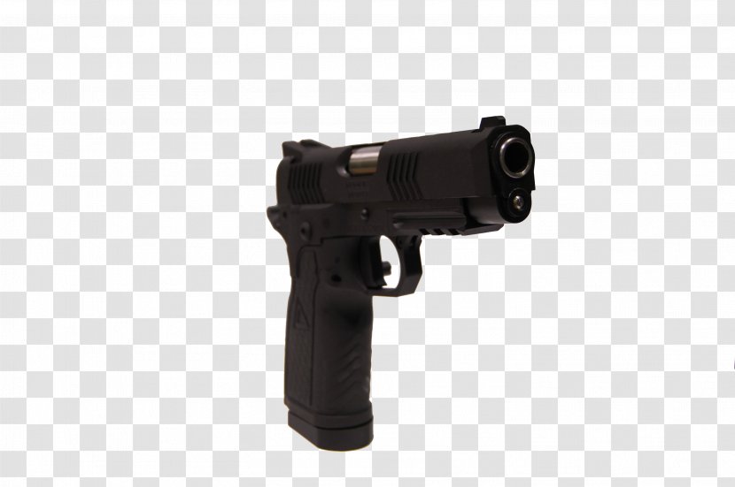 Trigger Firearm Revolver Pistol Detonics - Tree - Black Transparent PNG