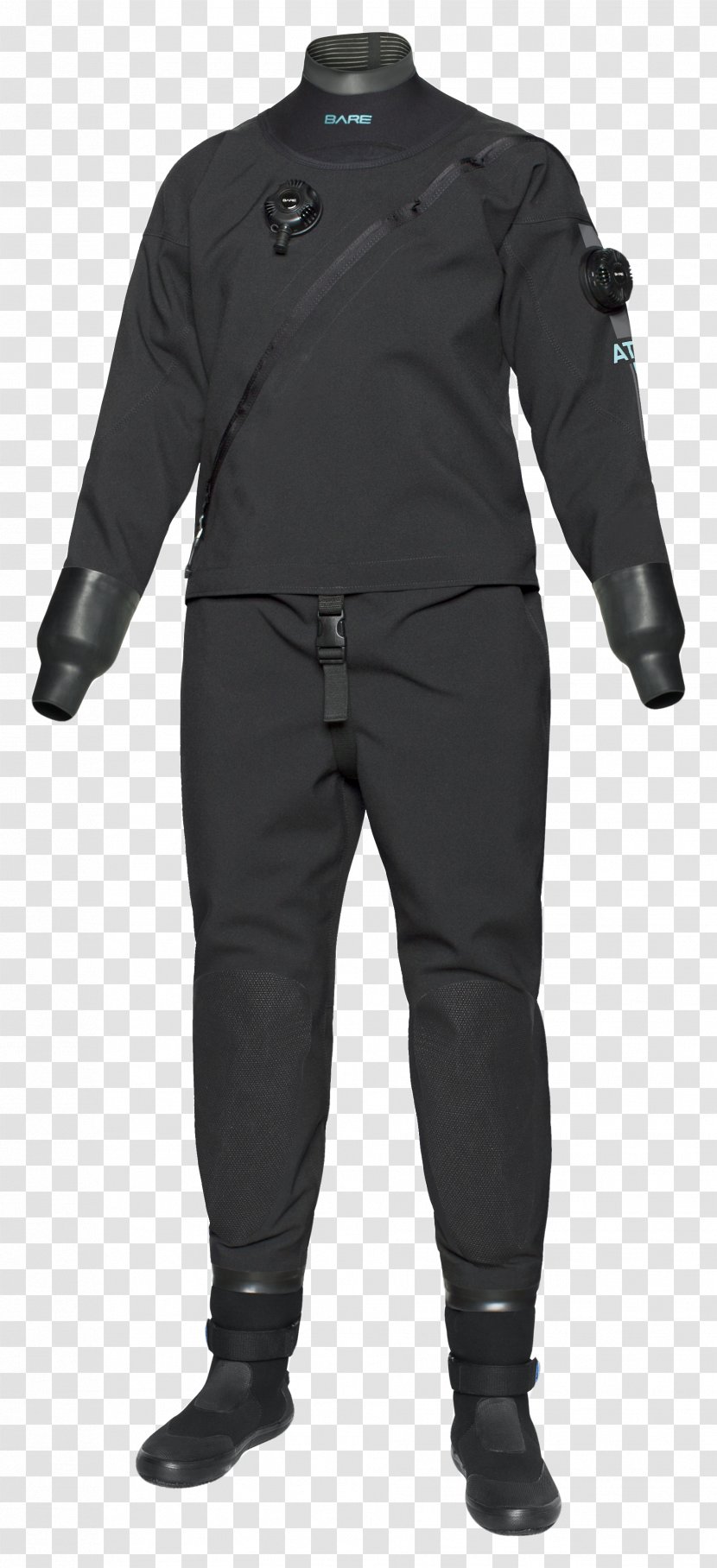 Dry Suit Underwater Diving Scuba Wetsuit - Braces Transparent PNG