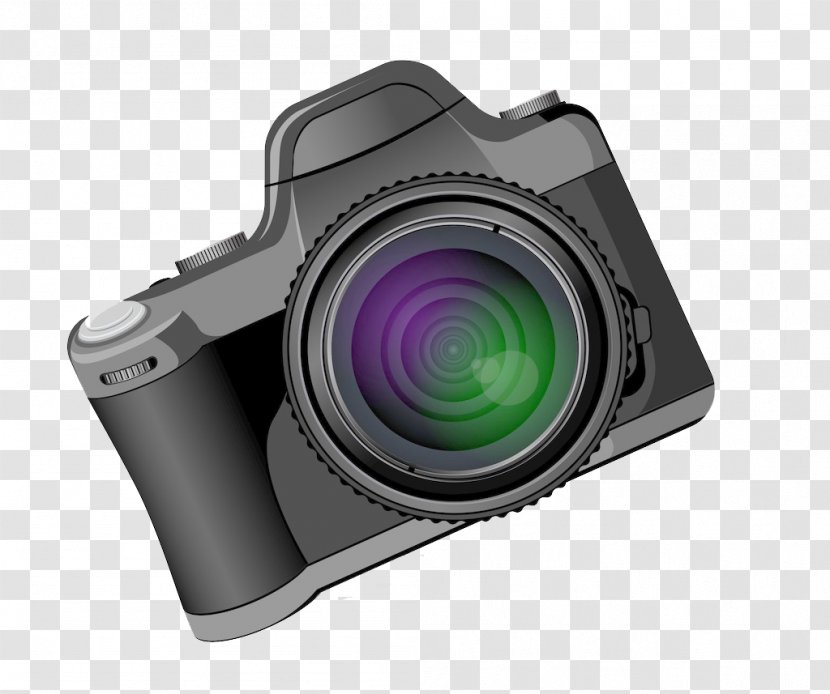 Digital SLR Camera Lens - Single Reflex - Camera,Shoot Transparent PNG