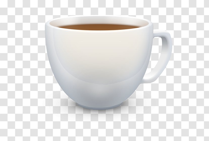 Coffee Cup Espresso White Earl Grey Tea Ceramic - Misc Objects Transparent PNG