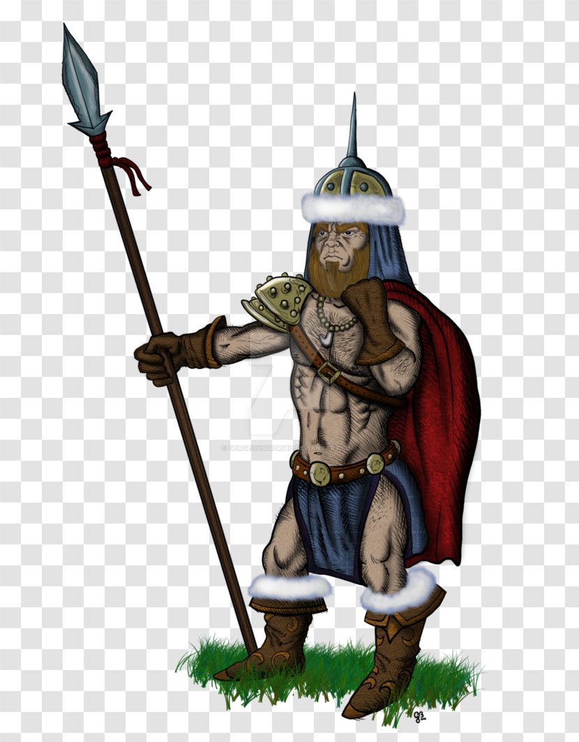 Knight Lance Spear Cartoon - Weapon Transparent PNG