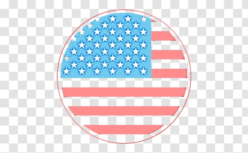 Fourth Of July Background - Independence Day - Plate Aqua Transparent PNG