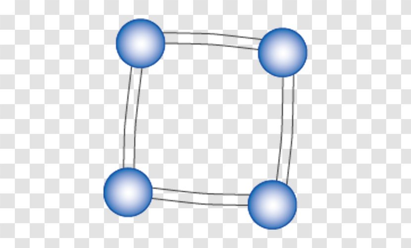 Molecule Ball-and-stick Model - Ethane - Four Molecules 1 Club Transparent PNG