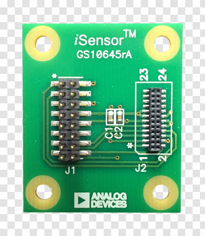Capacitor Electronics Microcontroller Microprocessor Development Board Accelerometer - Microelectromechanical Systems - Pcb Transparent PNG