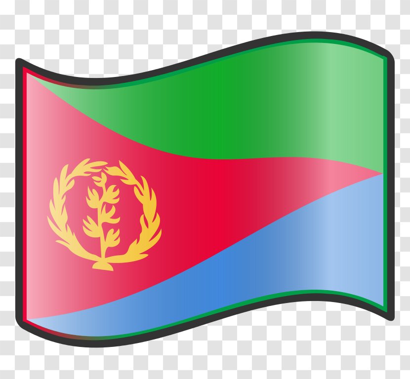 Flag Of Eritrea Gallery Sovereign State Flags National - The Dominican Republic - Pixel Transparent PNG