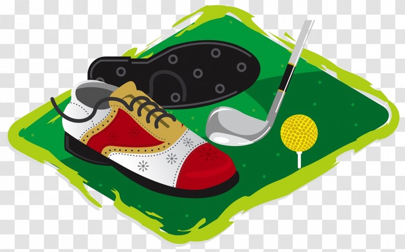 Golf Ball Club Drawing Clip Art - A Pair Of Shoes Illustrations Transparent PNG