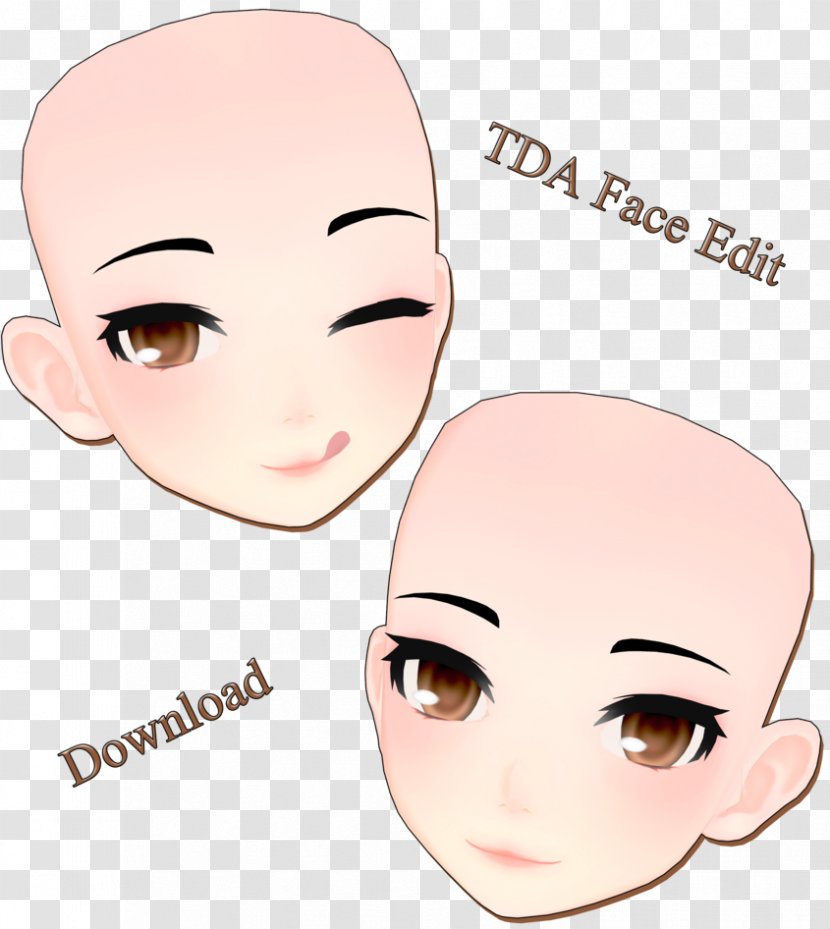 Eyelash Hair Coloring Cheek Eyebrow Chin - Cartoon - Eye Transparent PNG