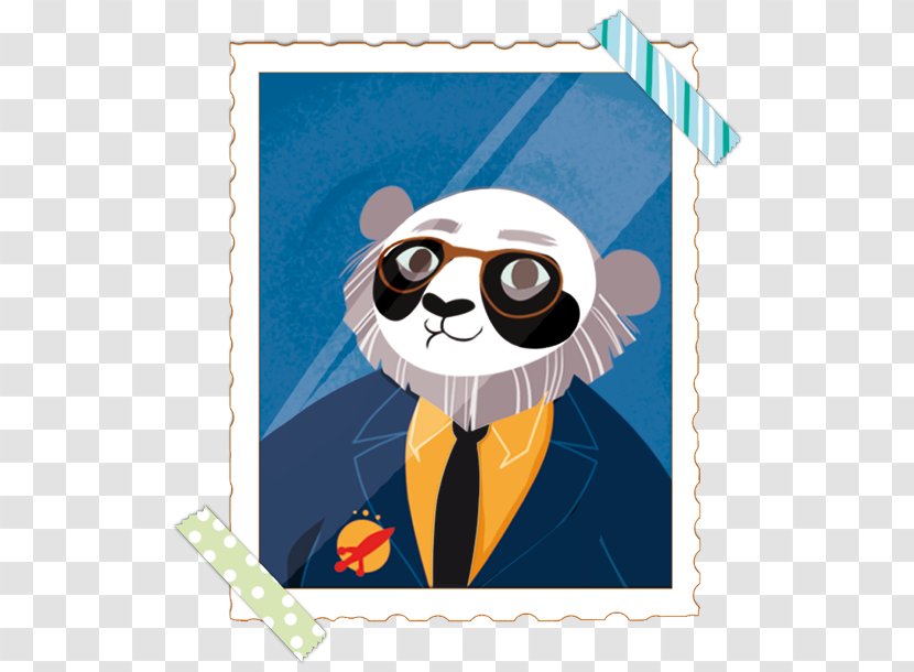 Giant Panda Family Grandfather Animal - Vision Care Transparent PNG