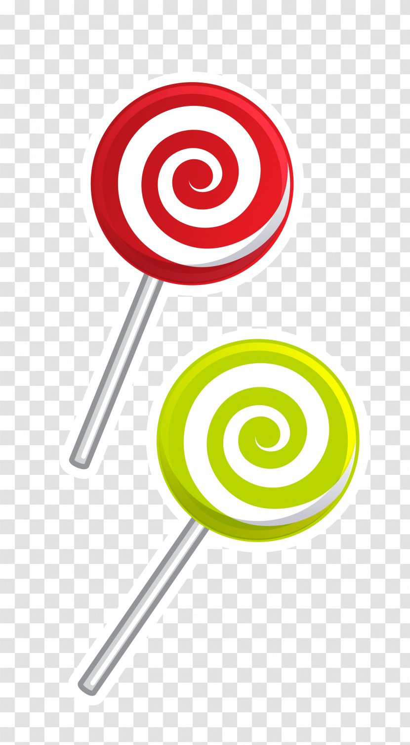 Lollipop Sugar Clip Art - Yellow Transparent PNG