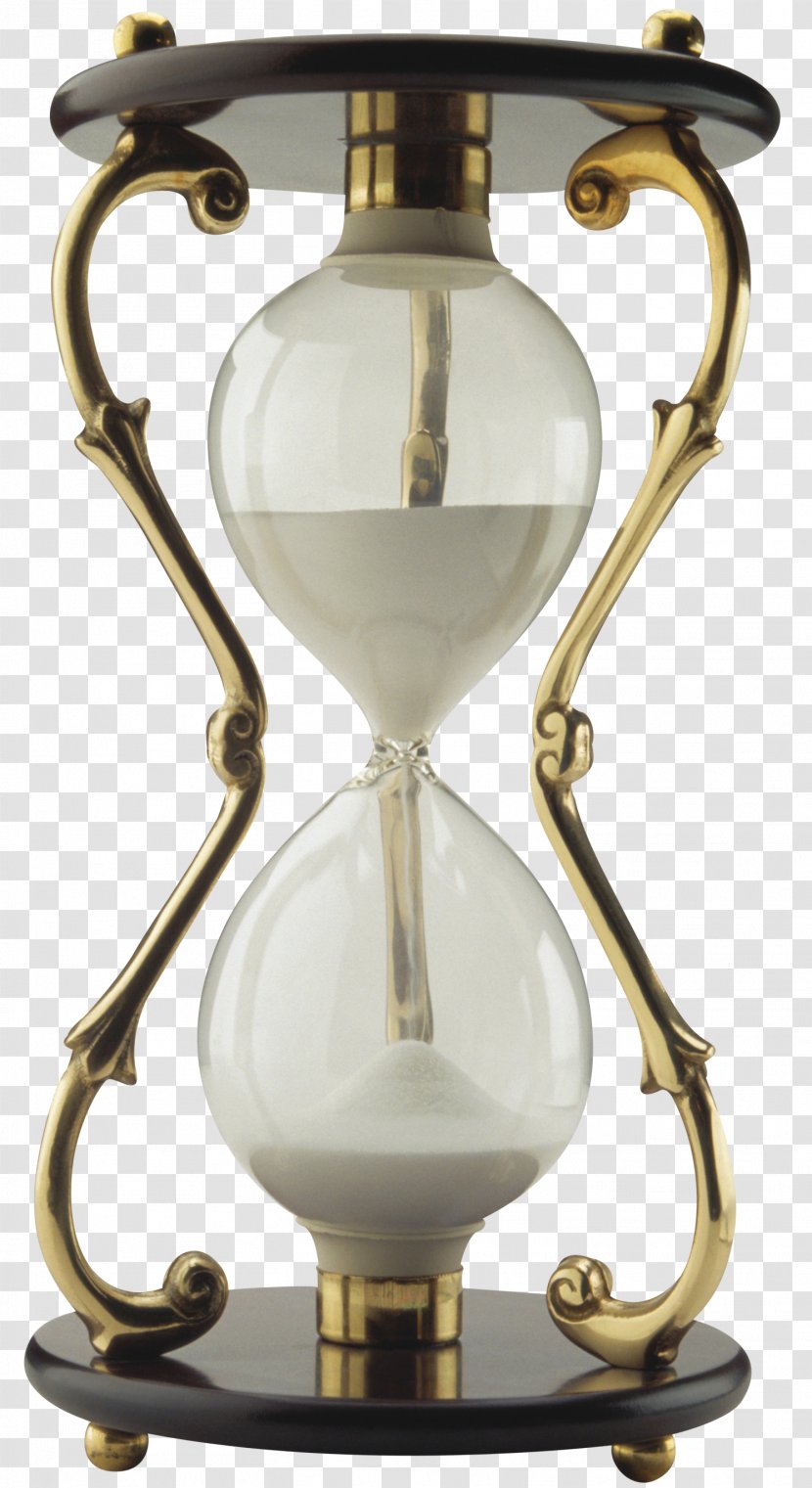 Hourglass Clock Sand Timer - Memento Mori Transparent PNG