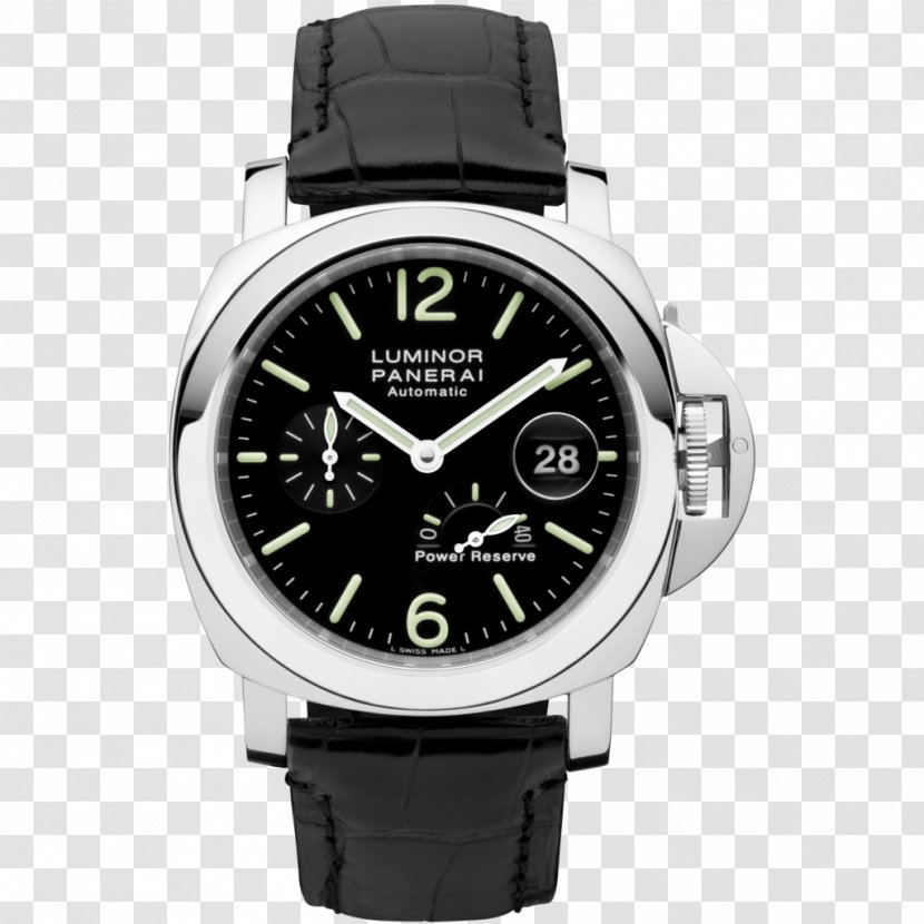 Panerai Men's Luminor Marina 1950 3 Days Strap Radiomir Watch Transparent PNG