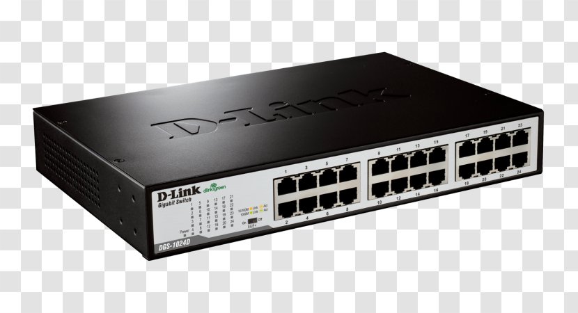 Gigabit Ethernet Network Switch Port - Electronics Transparent PNG