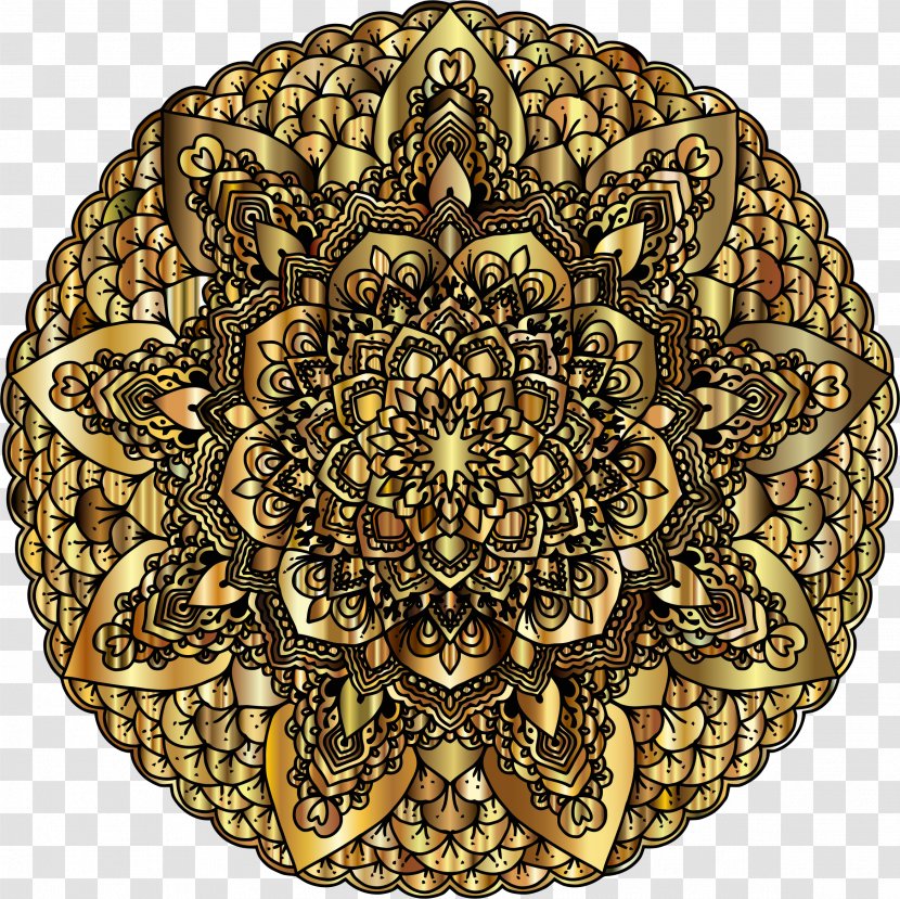 Clip Art - Heart - Mandala Transparent PNG