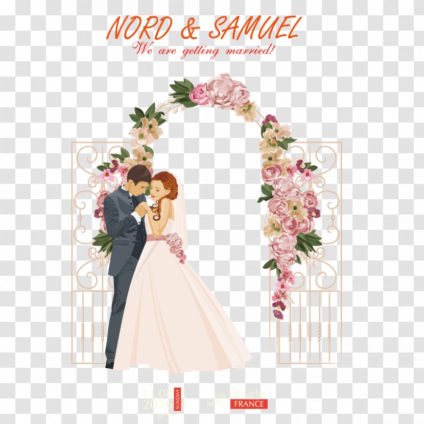 Wedding Illustration - Photography - Romantic New Person Transparent PNG