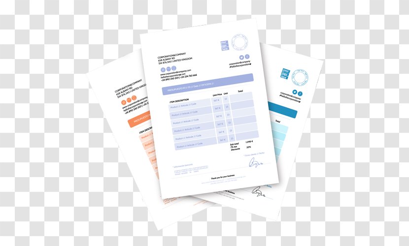 Invoice Service Viettel Electronic Billing Vendor - Price - Blank Template Transparent PNG