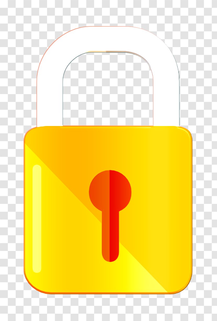 Lock Icon Business Padlock - Material Property - Hardware Accessory Security Transparent PNG