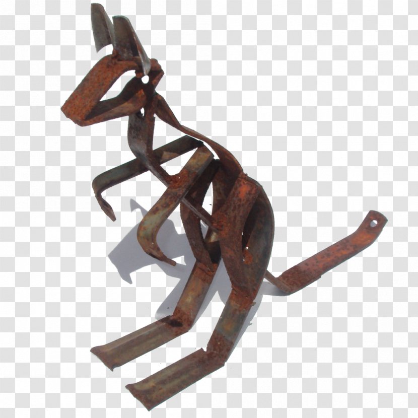 Metal Scrap Sculpture Art - Home - Australia Kangaroo Transparent PNG