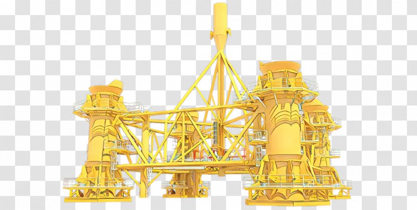 Crane Drilling Rig Vehicle Construction Equipment Oil - Industry - Metal Wheel Transparent PNG