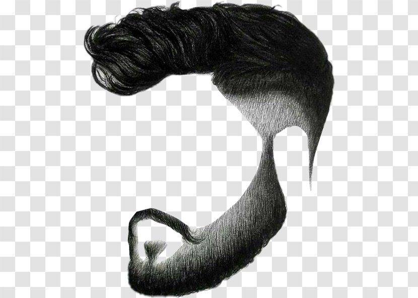 Hairstyle Image Moustache - Picsart Photo Studio - Hair Transparent PNG