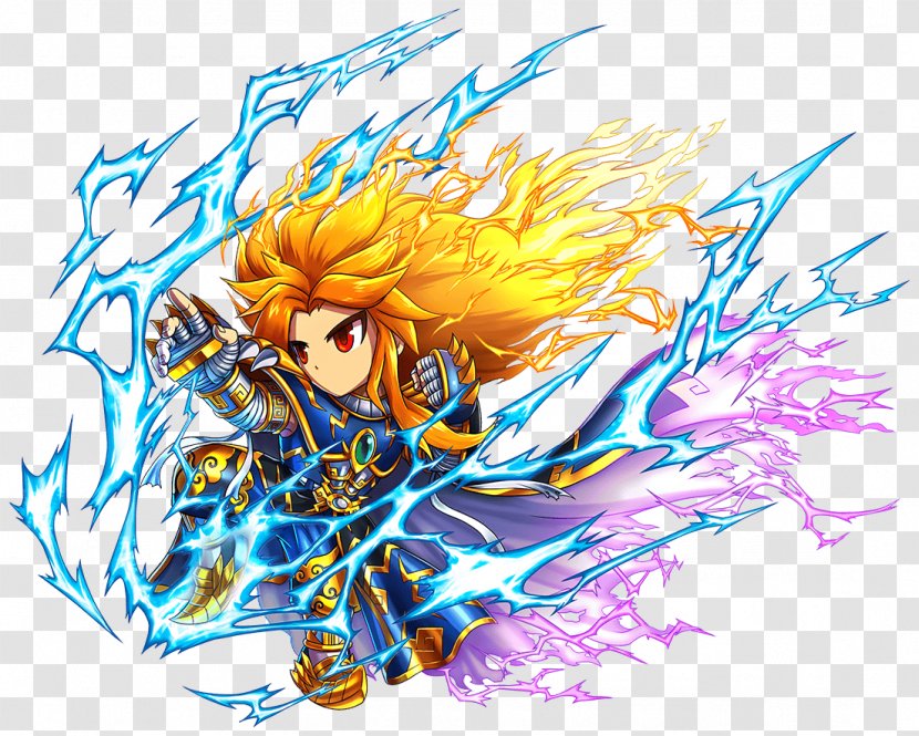 Brave Frontier Game Wikia Thunder - Frame - Water Margin Heroes Transparent PNG