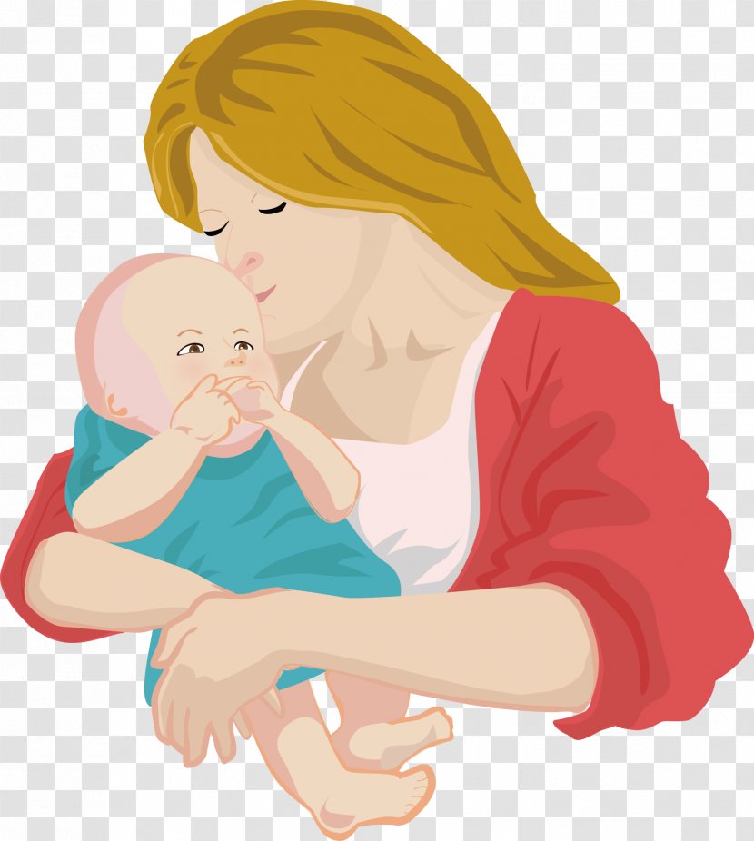 Mother Child Gratis - Watercolor - And Transparent PNG