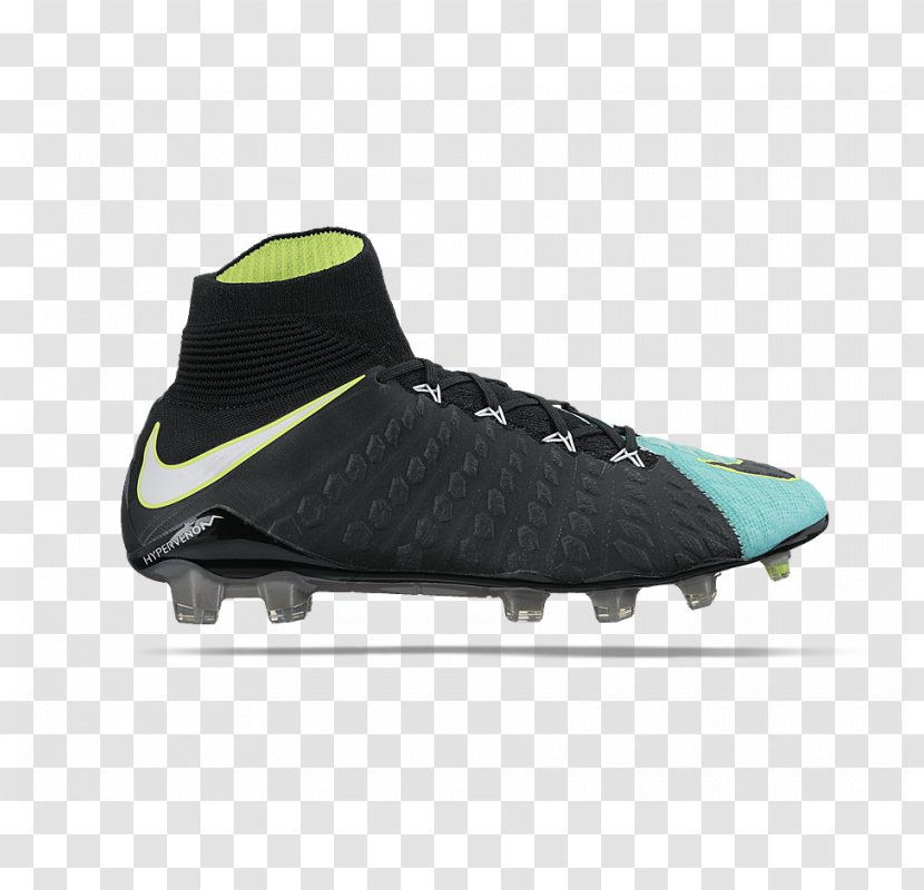 Cleat Nike Hypervenom Phantom III DF FG Football Boot Mercurial Vapor Shoe - Silhouette Transparent PNG